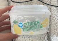 Citroen yoghurt ijs