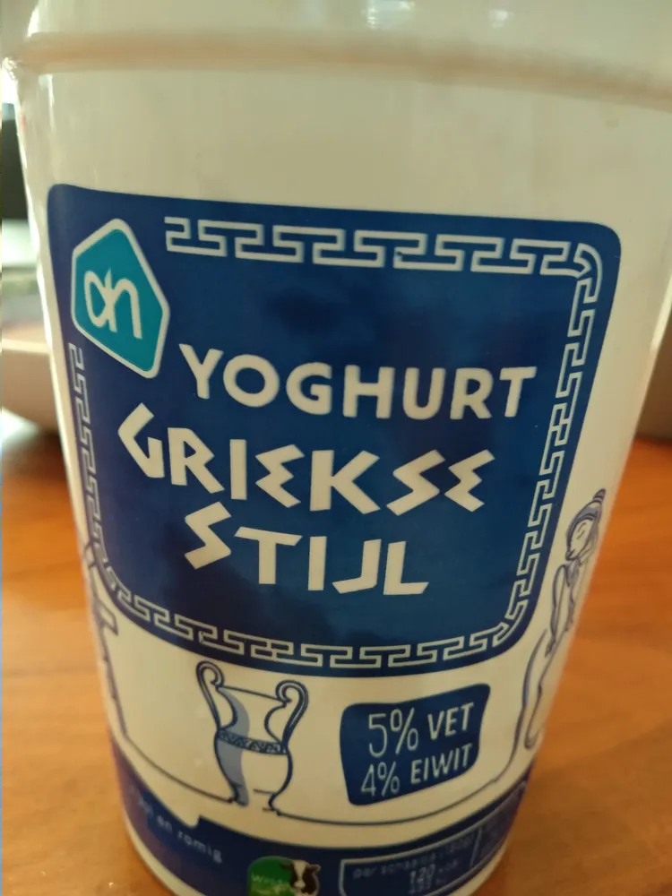 Yoghurt griekse stijl
