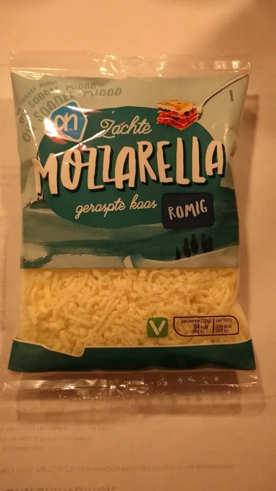 Mozzarella geraspte kaas