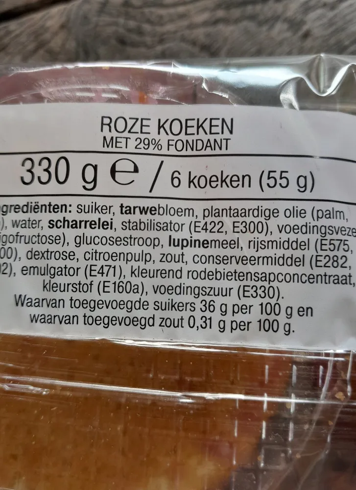 AH Roze koeken