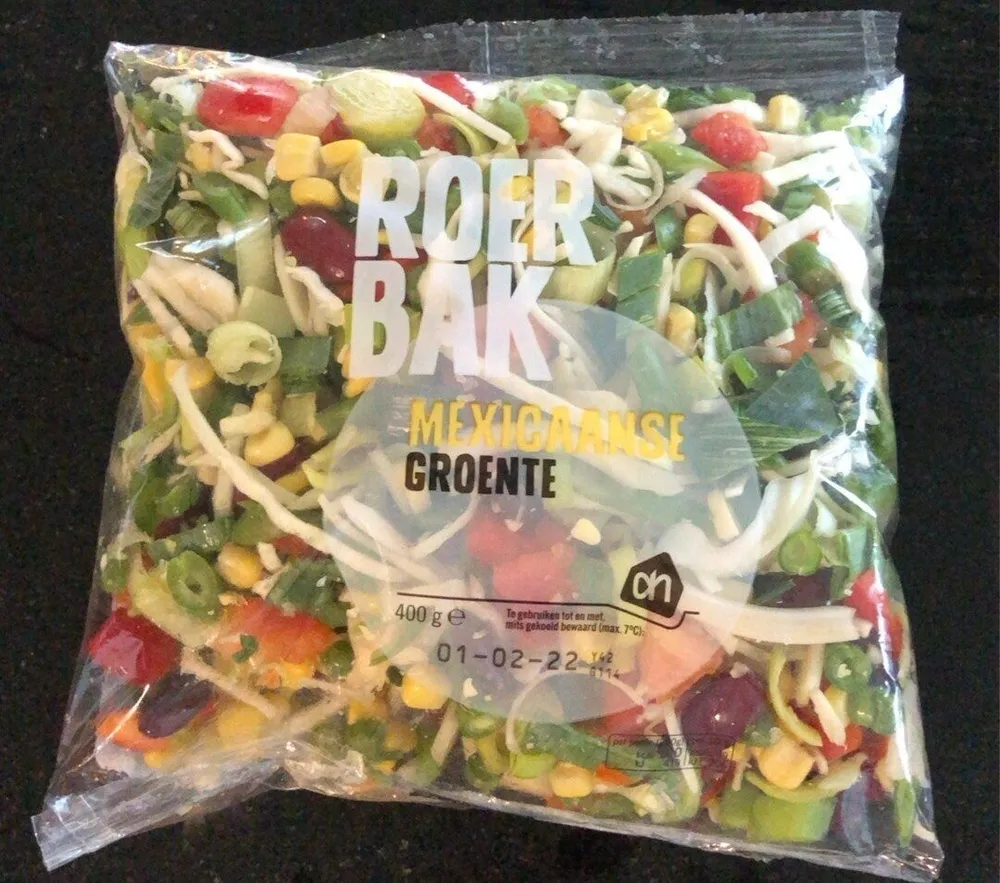 Roerbak Mexicaanse groente