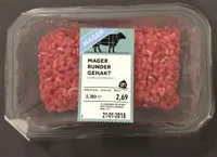 Rund Mager Rundergehakt Schaaltje 300 Gram Koeling
