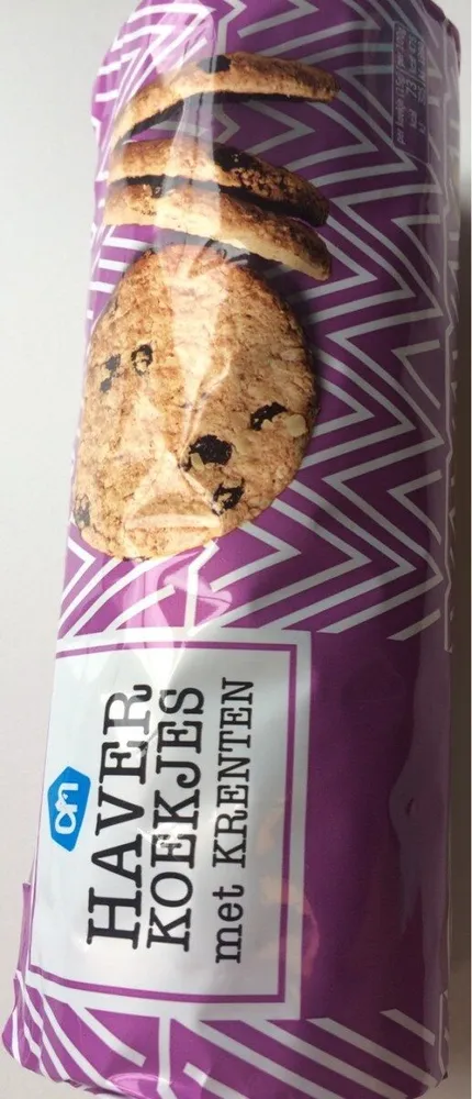 Haverkoekjes met krenten