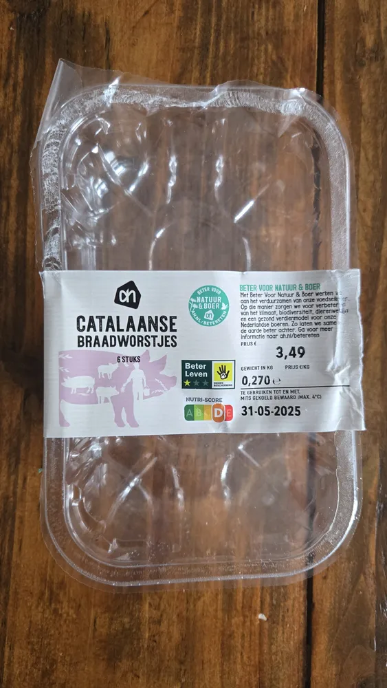 Catalaanse braadworstjes