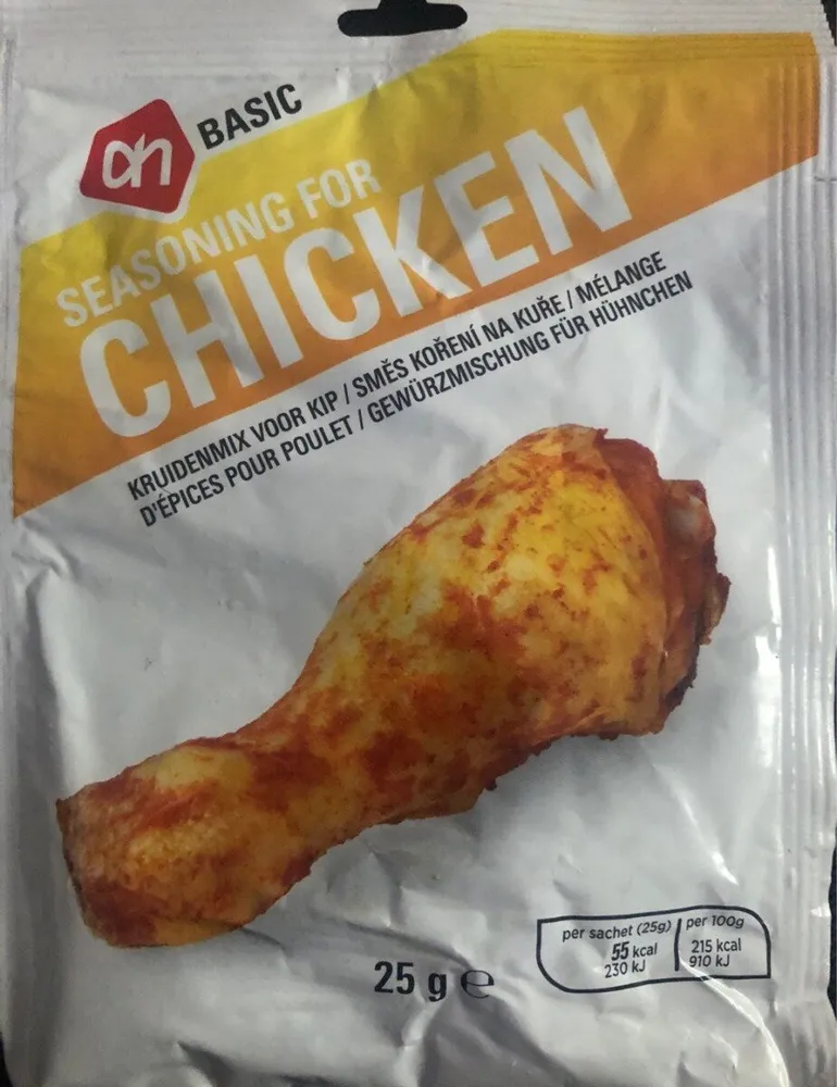 Seasoning chicken