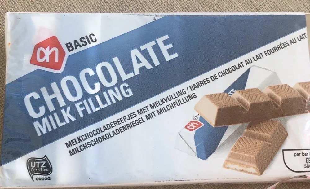 Chocolate milk filling
