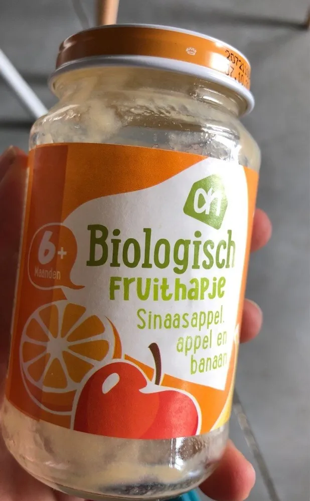 Biologisch fruithapje