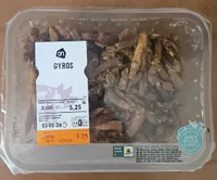 Varkensgyrosreepjes