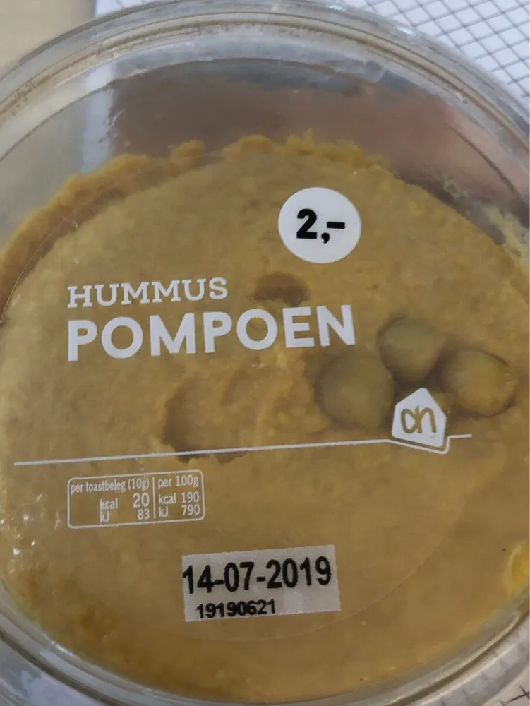 Hummus pompoen