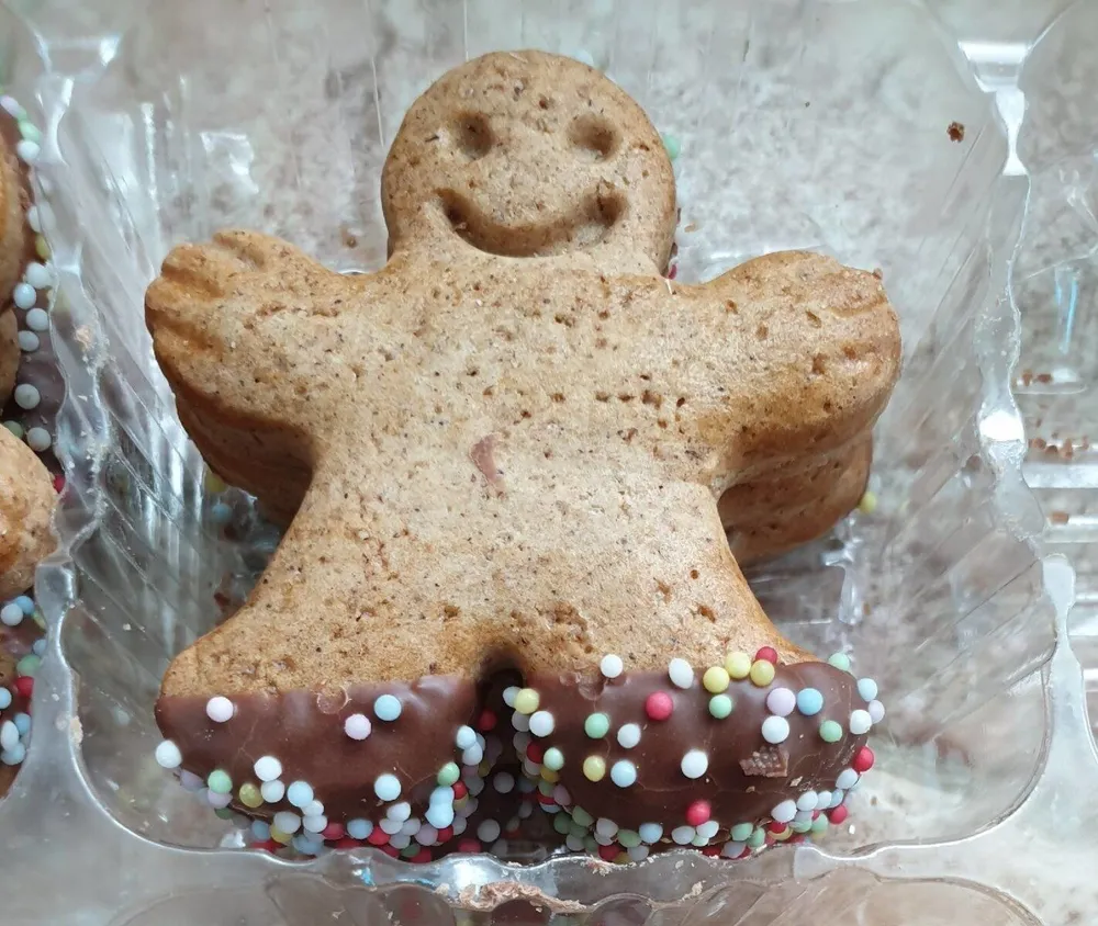 Pain d'épices recouvert de chocolat au lait
