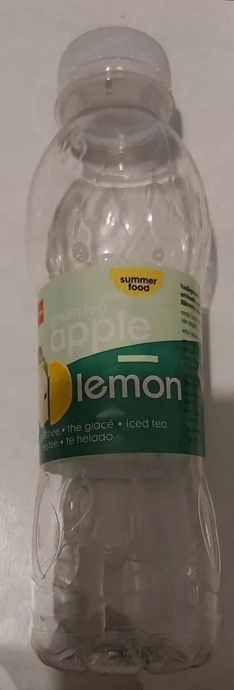 Green tea apple lemon