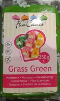 Pâte D'amande à étaler - Feuille Verte - 250G - Funcakes