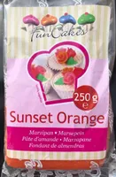 Pâte D'amande à étaler - Orange - 250G - Funcakes