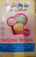 Pâte à Sucre - Jaune - 250G - Funcakes