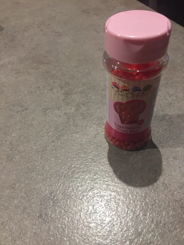 Perles En Sucre Funcakes Rouge