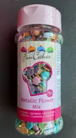 Fun cakes - metallic Flower mix