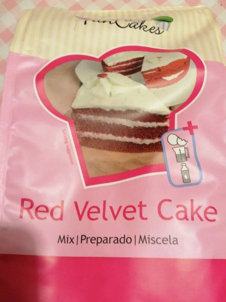 Réd velvet cake preparation