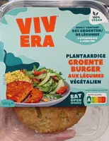 Burger aux légumes végétalien