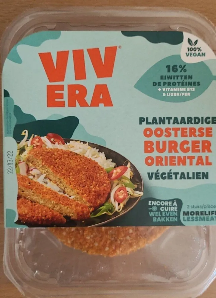 Burger oriental - végétalien