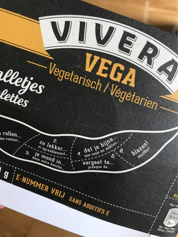 Balletjes, Vega Vegetarisch