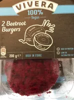 2 beetroot burgers
