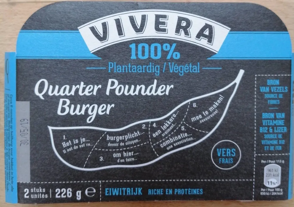 Quarter Pounder Burger