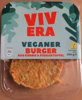 Veganer Burger aus Kürbis & Süßkartoffeln