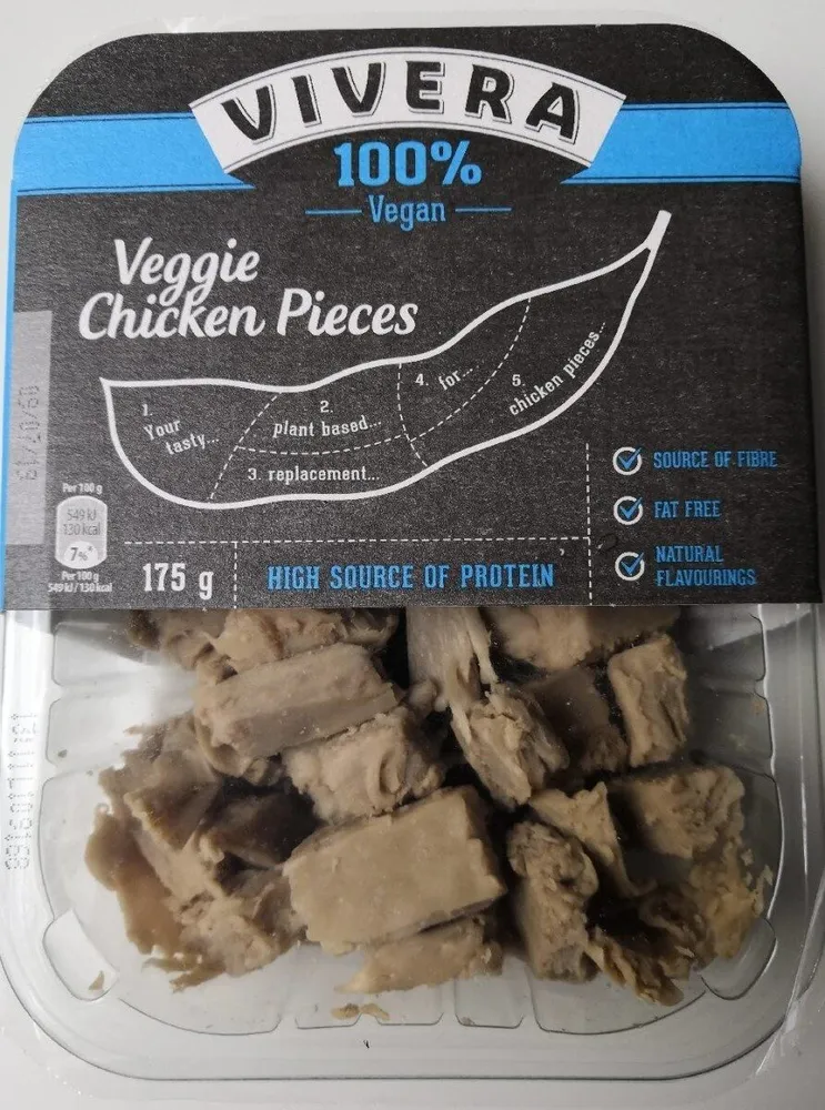 Veggie chicken pieces