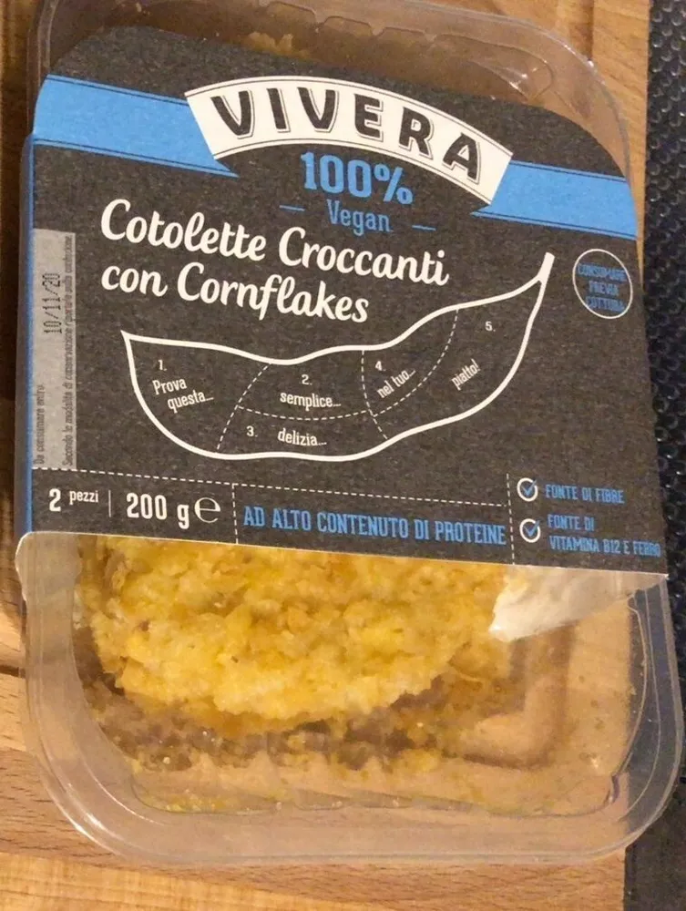Cotolette croccanti con cornflakes