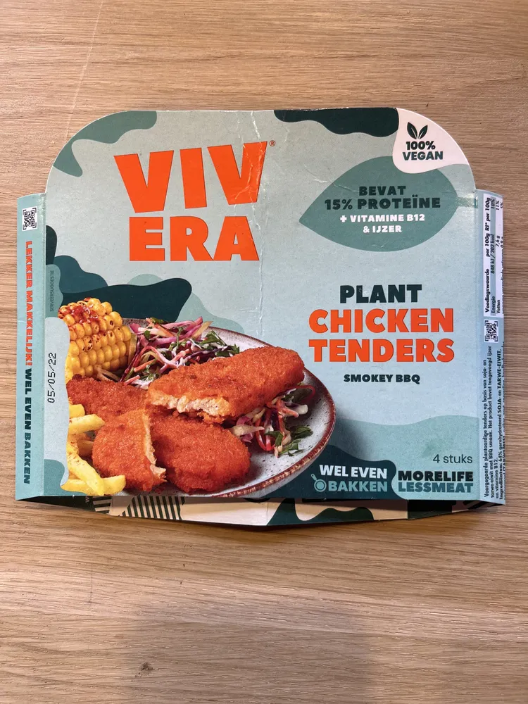 Plant Chicken Tenders Smokey BBQ