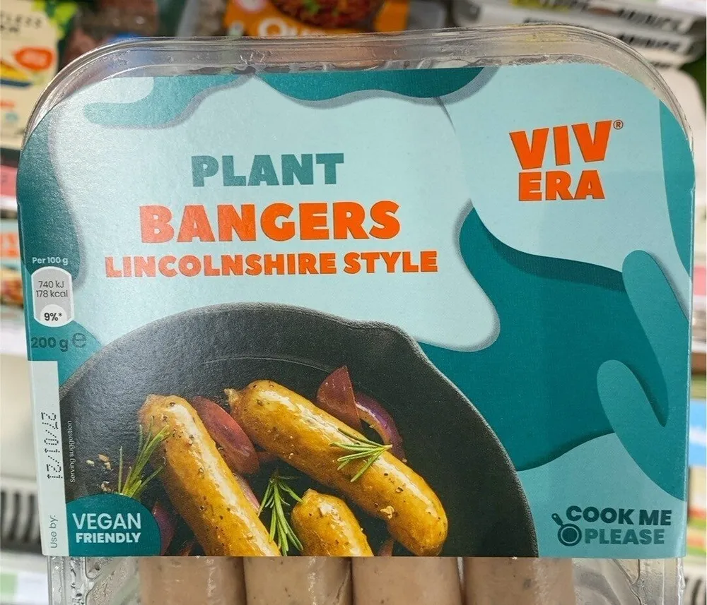 Plant bangers lincolnshire style