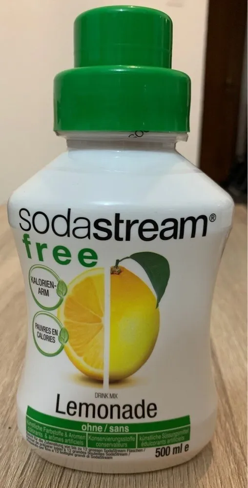 Sodastream Free 500ML Fresh Lemonade