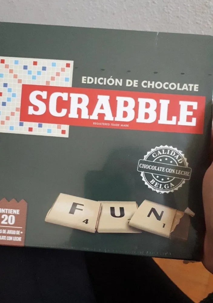 Scrabble edición de chocolate