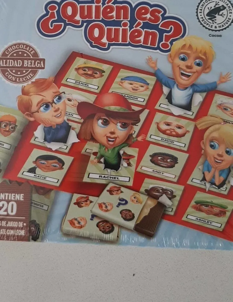 Quien es quien de chocolate