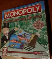 MONOPOLY Milk Chocolate Game Piece Set