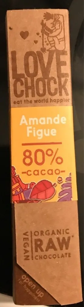 Organic Raw Chocolate Amande/Figue