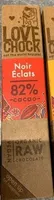 Organic Raw Chocolate Noir/Éclats