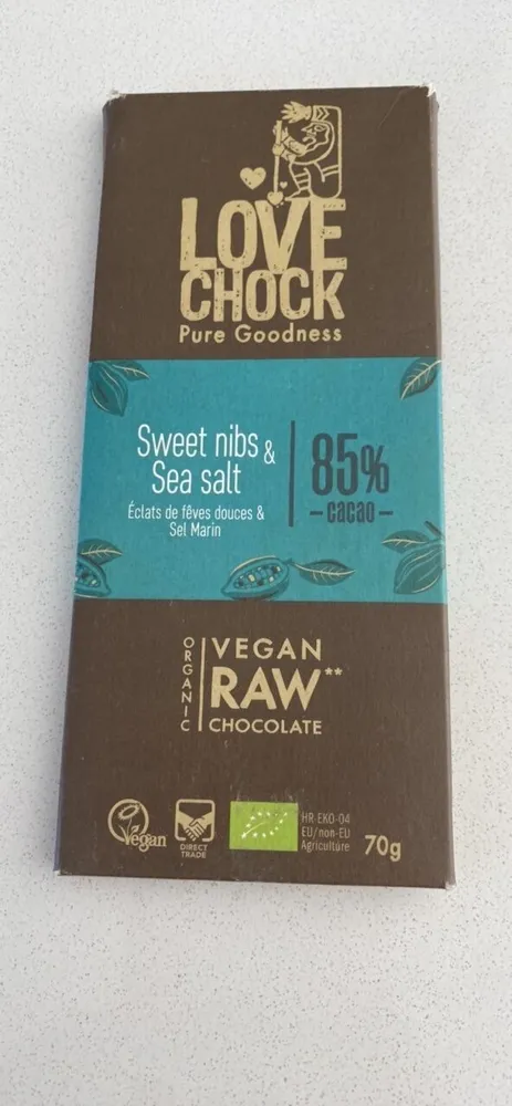 Sweet nibs and sea salt