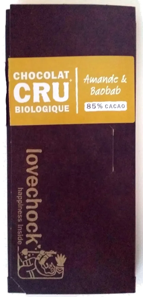 Chocolat cru biologique
