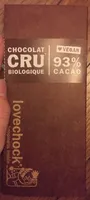 Chocolat cru biologique
