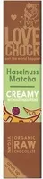 Lovechock Creamy Haselnuss / Matcha Raw Chocolate Bar,