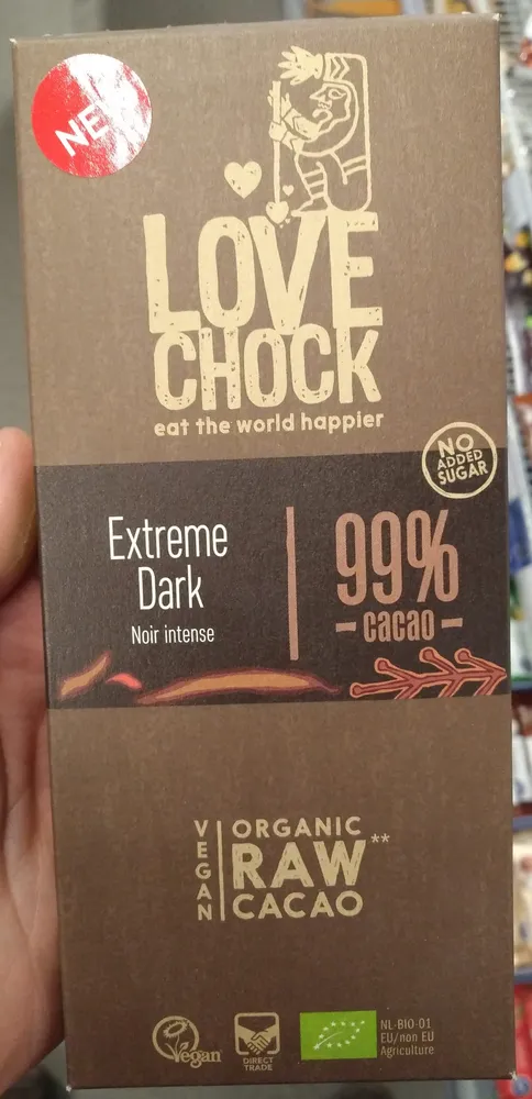 Chocolat extreme dark 99%