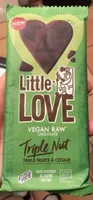 Vegan raw chocolate triple nut