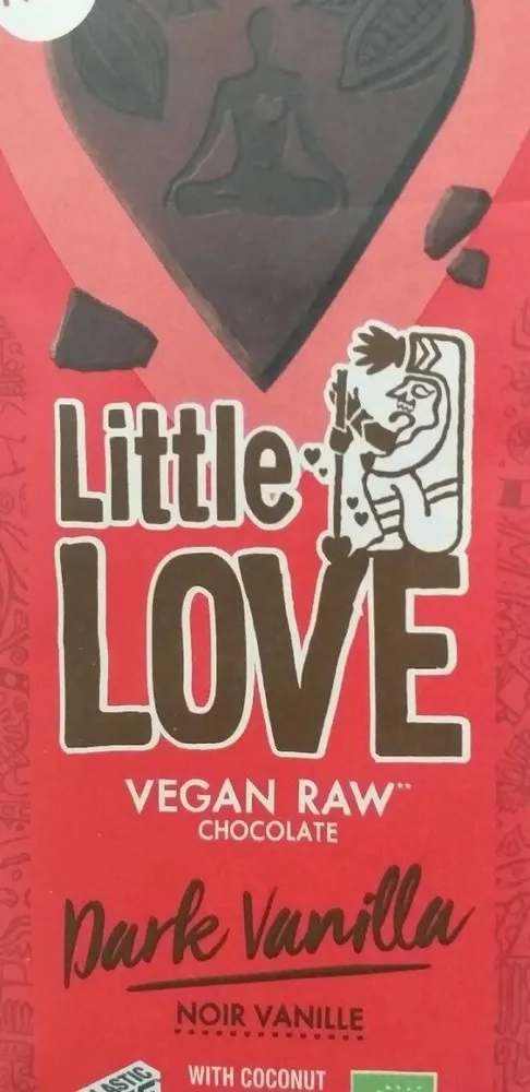 Vegan raw dark vanilla