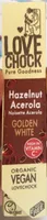 Chocolat noisette acerola golden white vegan