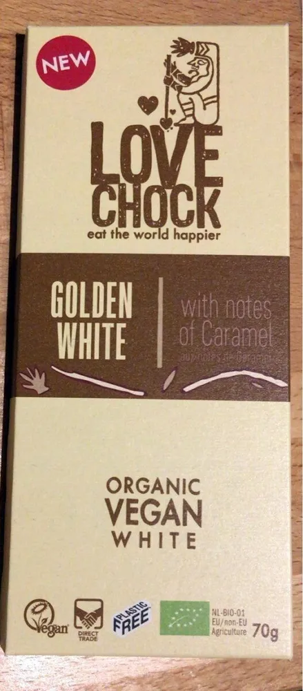 Chocolat blanc avec notes de caramel