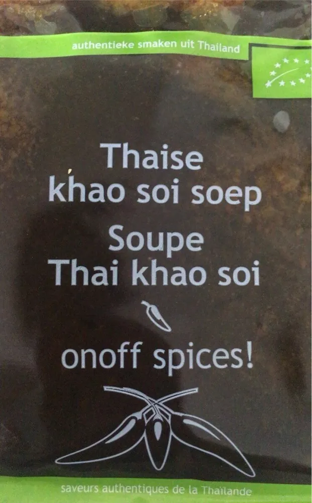 Soupe thai khao soi