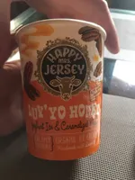 Luv'yo Honey yogurt ice & caramelized pecans