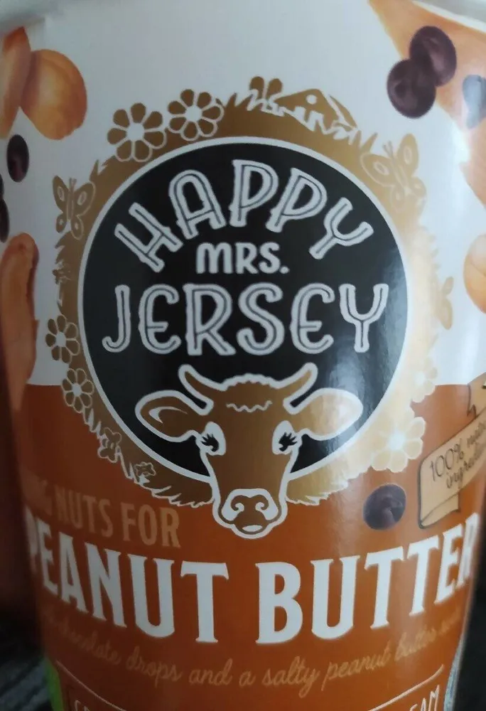 Happy Mrs. Jersey Peanuts Butter Ice Cream
