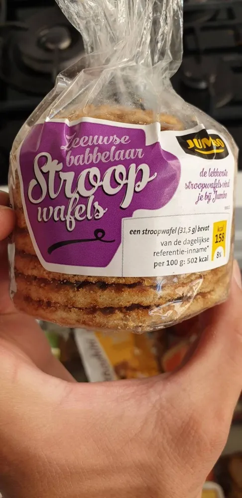 Stroopwafels met botterbabbelaarsmaak